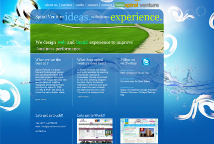 Spiral Venture Home Page